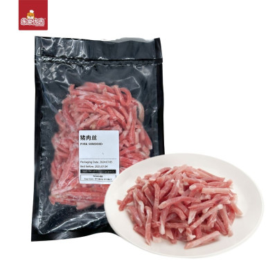 冷冻猪肉丝  300克