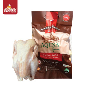 Santori MD2 冰鲜有机甘榜鸡【1.3kg】【需要预定】【下单提前和客服联系】